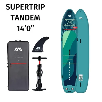 Aqua Marina Super Trip Tandem 14'0" felfújható SUP, BT-24ST02, kék, 427 x 86 x 20 cm