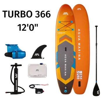 Aqua Marina felfújható motoros SUP TURBO 366 12’00, narancssárga, 366 x 84 x 15 cm, AMGO-366PFS