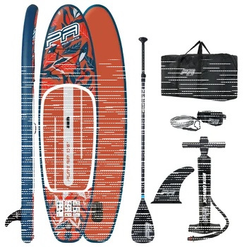 Aqua Marina PURE AIR BAY 10'6" felfujhato allround SUP, kek, 320 x 81 x 15 cm - Kép 3